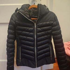 Sunice Women's Midnight Black Puffer Coat